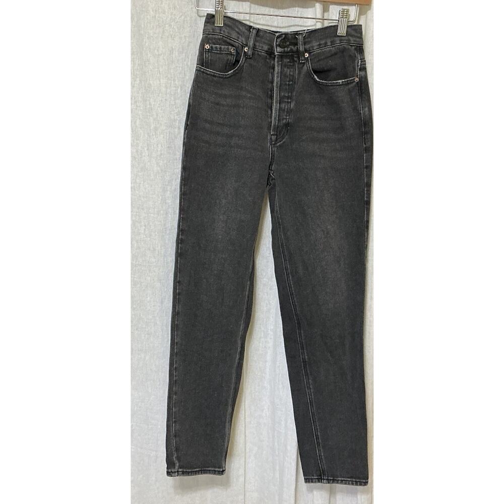 Pacsun Jeans Women 23 Ladies Gray Denim Ultra High Rise Slim‎ Fit Skinny Cotton